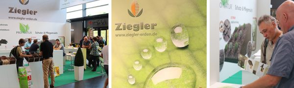 Ziegler Erden auf der GaLaBau Messe in Nürnber