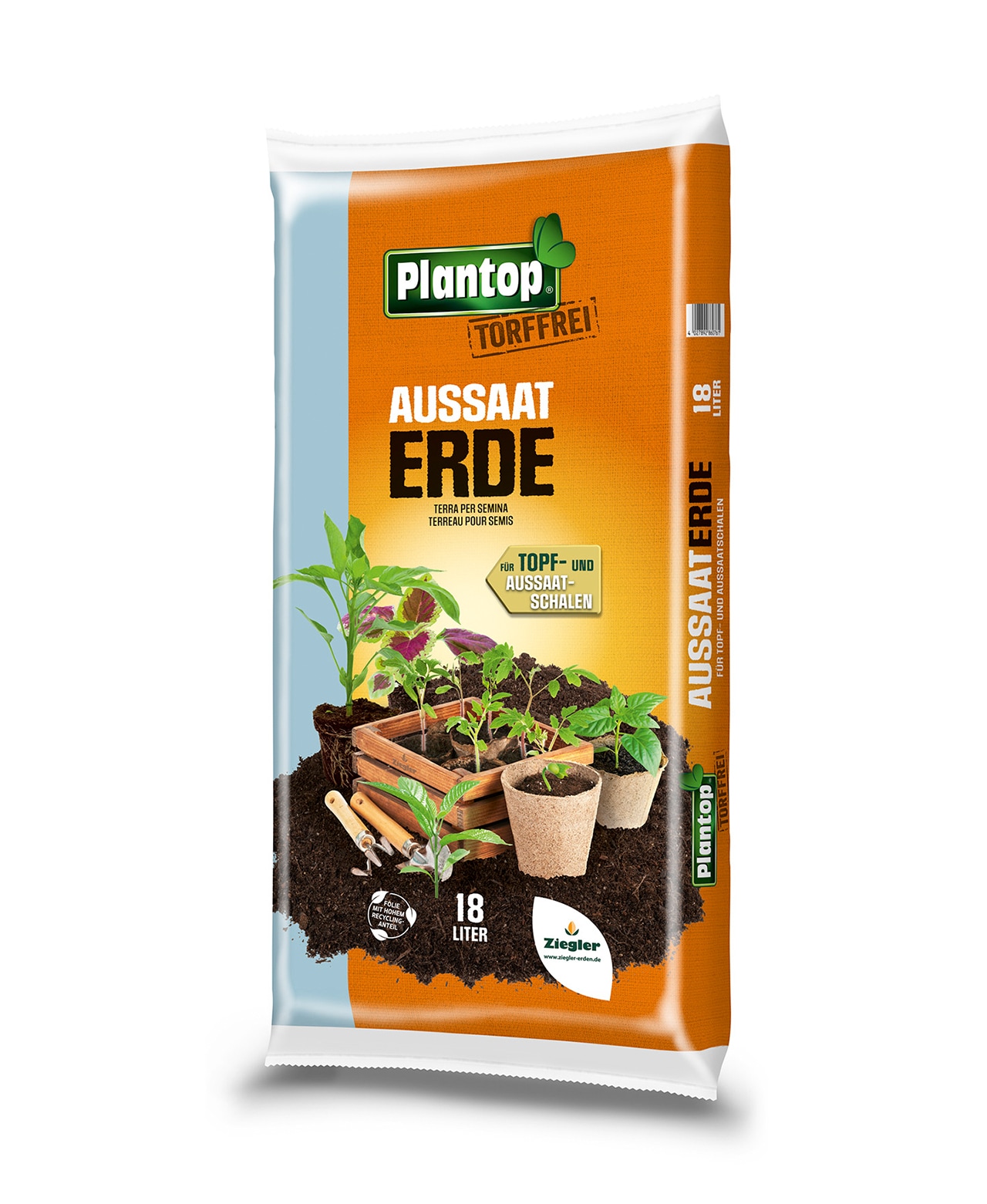 PLANTOP torffrei Aussaaterde