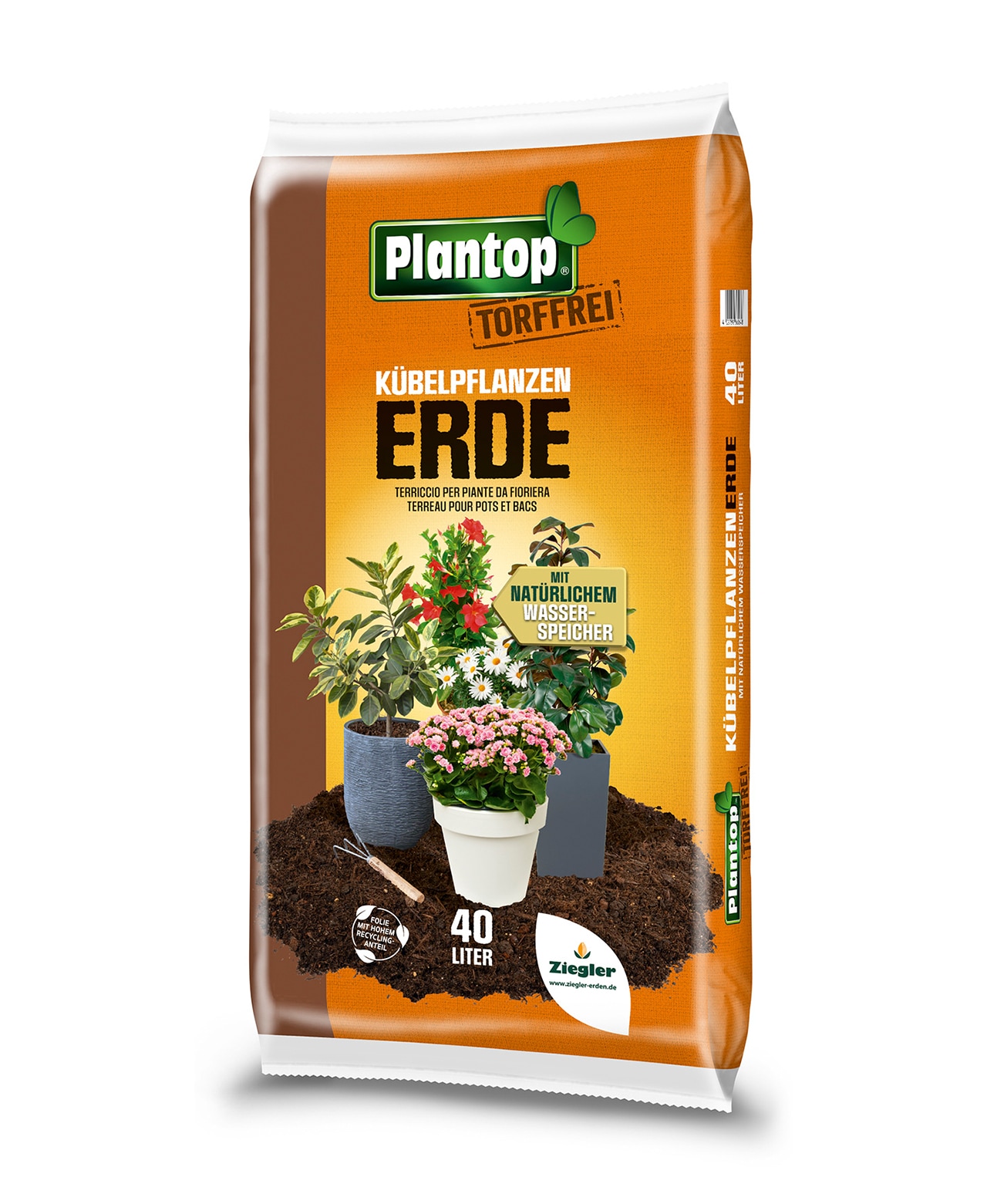 PLANTOP torffrei Kübelpflanzenerde