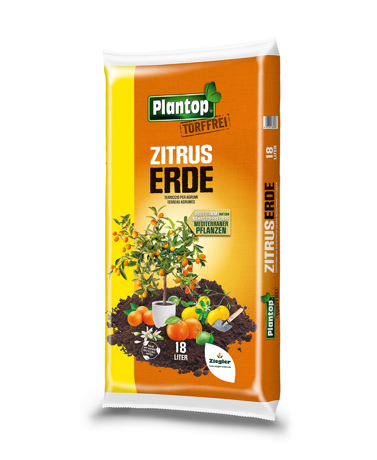 PLANTOP torffrei Zitruserde