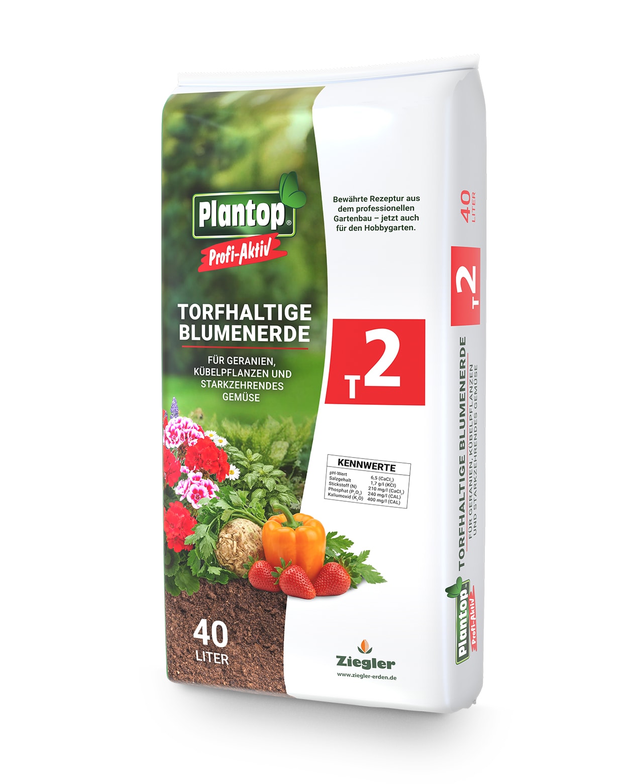 Plantop torfhaltige Blumenerde Typ 2